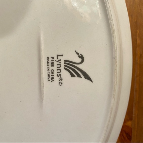 Lynns Fine China Oval Serving Platter ESABETH Pink Rosebud - Picture 5 of 5